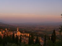 Blick über Assisi ins Tal